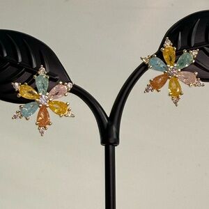 18k GP Stud Earrings